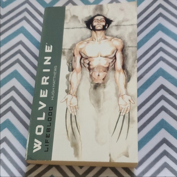 Other - Wolverine Lifeblood paperback book <